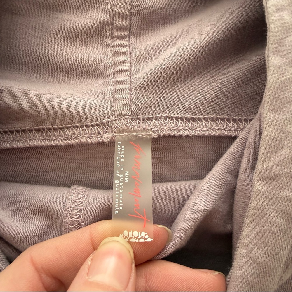 Fp Movement Lilac Pullover Size Medium - image 4